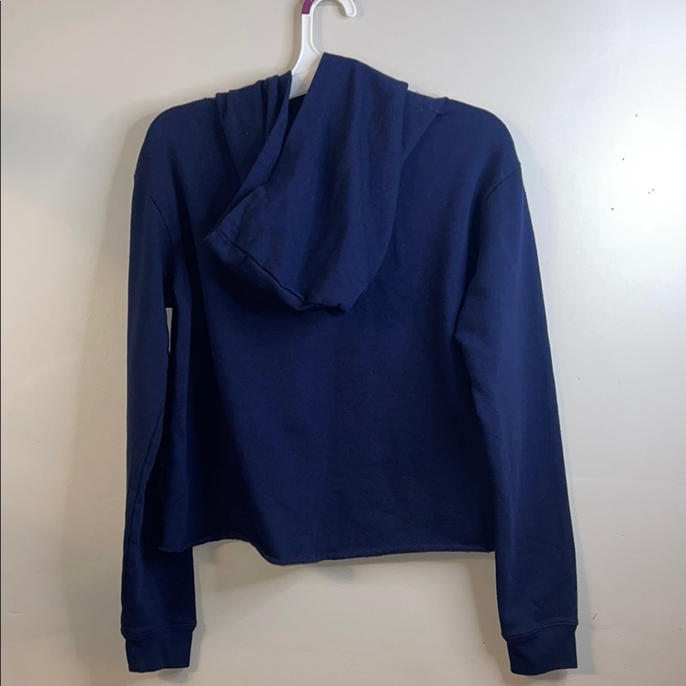 🏷️ Justice Girls Active Blue Long Sleeve Hoodie Size 14/16 EUC - Picture 5 of 5
